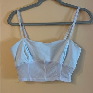 White Free People Bralette/Crop Top